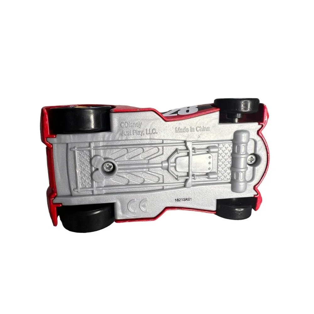 Just Play Disney Junior Mickey's Roadster‎ #28 Junior Diecast Racer RED